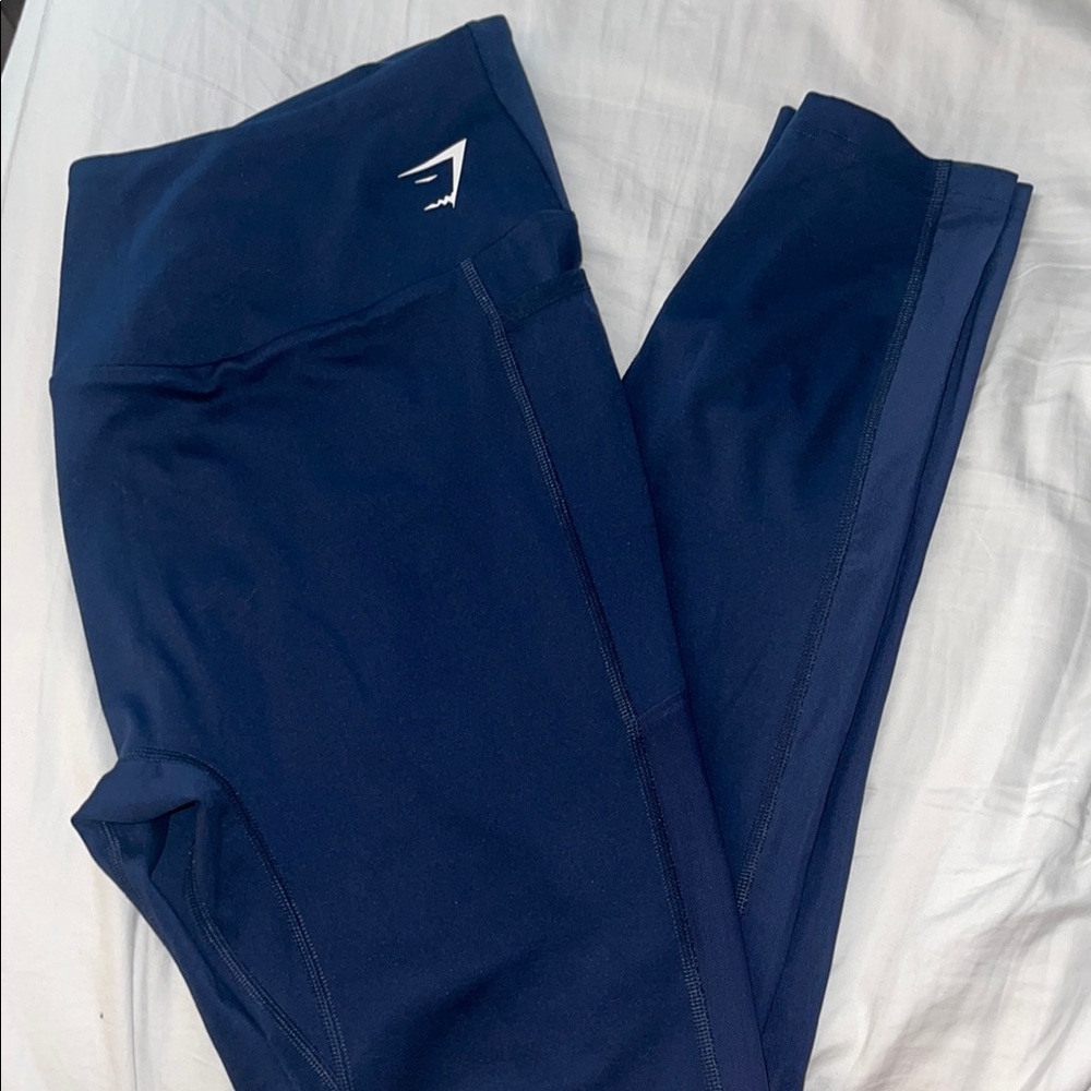 Gymshark Navy Blue Leggings - Never Worn